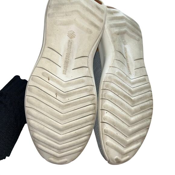 Johnston & Murphy Men's size 10 Amherst 2.0 Knit casual shoes gray leather trim - Picture 7 of 8